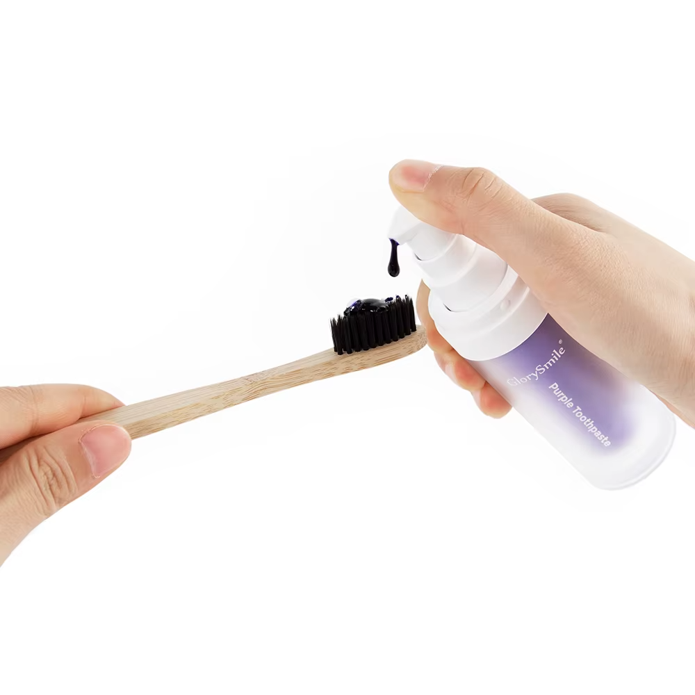 Dentifrice Violet Anti-Jaune – Sourire Blanc Instantané